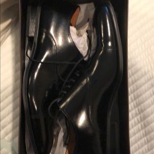 Florsheim black square toe never worn